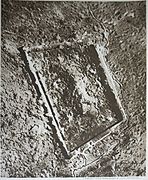 Luftbild des Fort de Vaux im Jahre 1916
