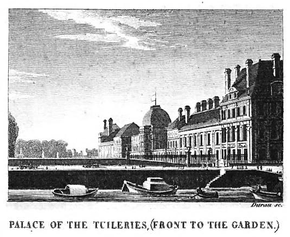 An illustration of the Tuileries