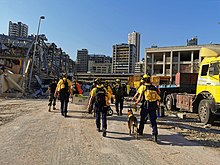 Hilfsorganisation „@fire“ hilft nach Explosion in Beirut