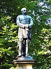 The Bismarck Statue in Bad Kissingen