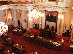 Chamber of the California Senate