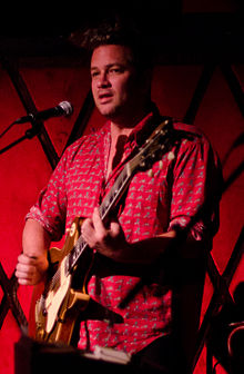 Dan Kelly performing in New York City in September 2011