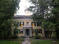 The Dickinson Homestead today, now the Emily Dickinson Museum