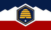 The current flag of Utah (2024-present)