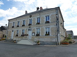 The town hall in Flaignes