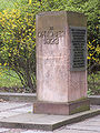 Gedenkstätte mit Gedenkstein für die Opfer des 27. Oktober 1923 (Einzeldenkmal der Sachgesamtheit 09200740)