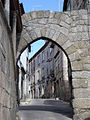 Tor der Stadtmauern in Guarda