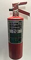 Halon 1211 Fire Extinguisher, USA, early 1990s.