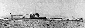 Das Bild zeigt das baugleiche Boot I-26 (um 1942)