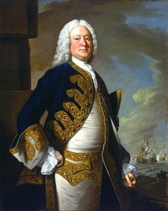Admiral John Byng, 1749