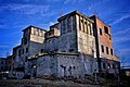 Abandoned factory building in Maardu