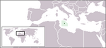 Location of Malta in the World