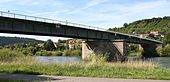 Mainbrücke Wertheim (Ansicht Ostseite, ohne Eisenbahnbrückenüberbau)