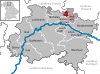 Lage der Gemeinde Marktgraitz im Landkreis Lichtenfels