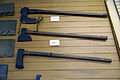 Traditional Japanese axes in the Miki City Hardware Museum