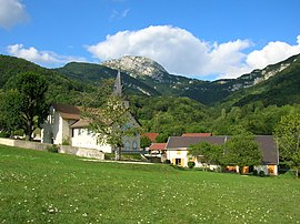 The village of Mont-Saint-Martin