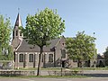 Oostakker, Kirche: de Sint Amanduskerk