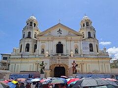 Quiapo Church, home of the iconic Black Nazarene, whose Traslacion feast is celebrated every January 9