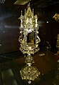 Monstrance given to the Monastery of Alcobaça by Dom João Dornelas in 1412, with some later additions during the baroque period, National Museum of Ancient Art, Portugal.