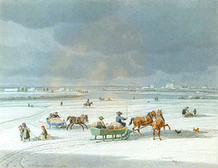 Winter View of Munich