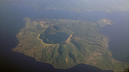 Taal in Batangas is the second most active volcano in the Philippines