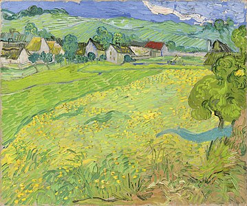 Les Vessenots à Auvers, Vincent van Gogh