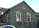 Ysgoldy Ebenezer attached to left of Ebenezer Welsh Independent Chapel