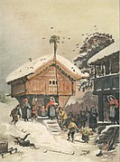 Norsk juleskik (Norwegian Christmas customs. 1846)