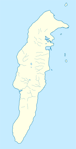 San Andrés is located in Isla de San Andrés (Colombia)