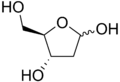 2-Desoxy-D-ribofuranose ringförmig