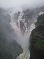 Dudhsagar-Wasserfälle im August