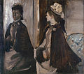 Edgar Degas: Madame Jeantaud vor dem Spiegel