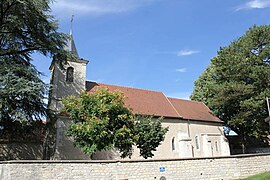 The church of Saint-Martin, in La Marche