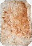Portrait of Leonardo by his pupil and assistant Francesco Melzi.