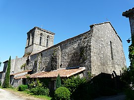 The church in La Peyratte