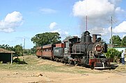 Baldwin Locomotive tourist ride from Trinidad to Manaca Iznaga estate.