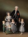 The 9th Duke of Osuna and his young family (1788)