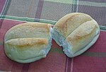 Marraqueta, one of the favourite breads among Chileans.