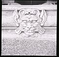Detail of the decoration of the fountain. Photo by Paolo Monti, 1963