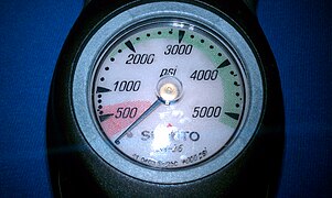 Submersible pressure gauge