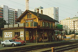 former station building (ca. 1975)