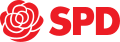 Seit Bundesparteitag im Dezember 2019: alternatives Logo mit Rose
