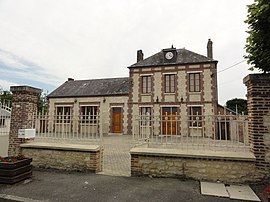 The town hall of Sainte-Preuve