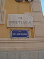 Bilingual street signs