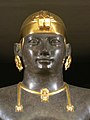 Image 21Portrait of "Black Pharaoh" Taharqa, Louvre Museum reconstruction (from History of ancient Egypt)