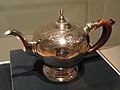 Silver teapot made by Hurd in the collection of the Cleveland Museum of Art