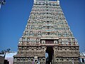 Kasi Vishwanathar temple's Rajagopuram (Main gateway)