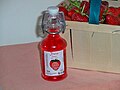 Fraise strawberry liqueur from the Ardennes, Belgium