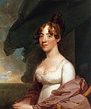 Anna Payne Cutts, sister of First Lady Dolley Madison, 1804, The White House