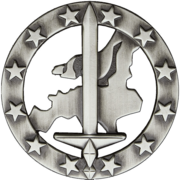 Cap badge of Eurocorps.